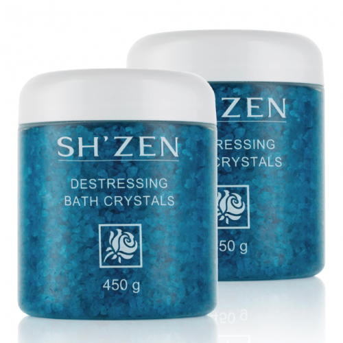 2 x Destressing Bath Crystals 450g